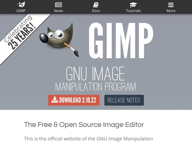 Tarifs GIMP Avis logiciel de création graphique (PAO - Publication Assistée par Ordinateur)