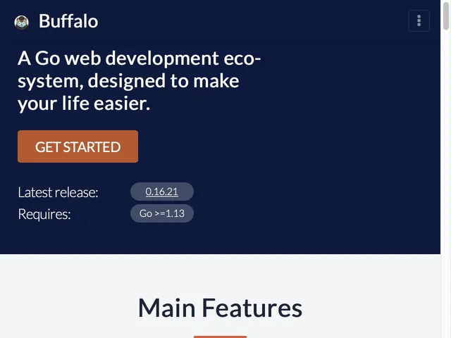 Tarifs Buffalo Avis framework web