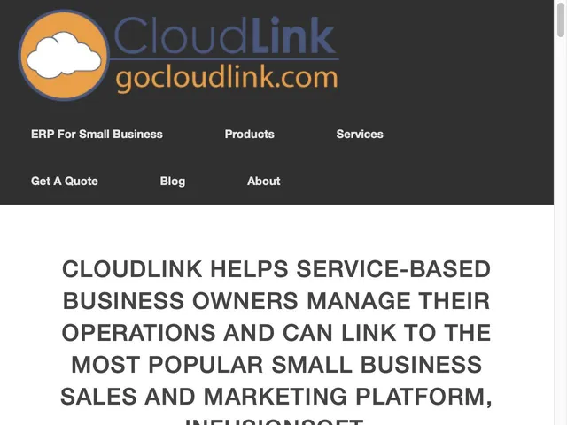 Tarifs CloudLink Service Avis logiciel ERP (Enterprise Resource Planning)