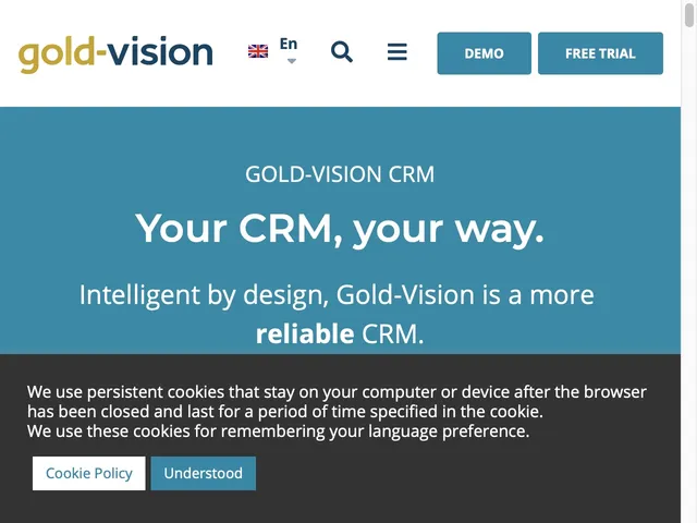 Tarifs Gold-Vision CRM Avis logiciel CRM (GRC - Customer Relationship Management)