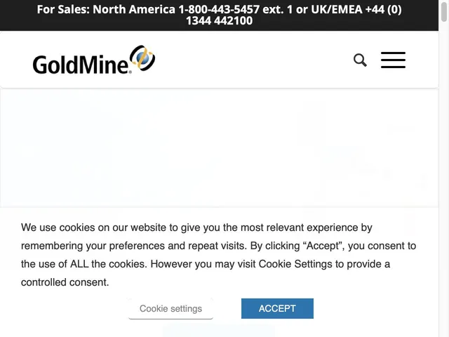 Tarifs GoldMine Premium Edition Avis logiciel CRM (GRC - Customer Relationship Management)