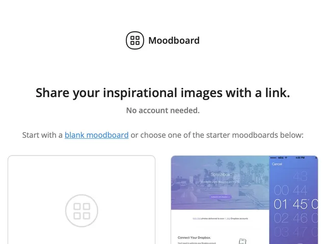 Tarifs Moodboard Avis plateforme pour trouver des idées de design
