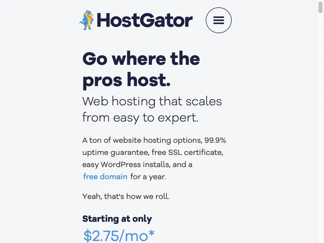 Tarifs HostGator Avis outil d'Hébergement Web - Serveurs