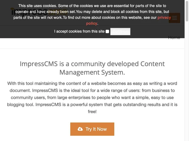 Tarifs ImpressCMS Avis CMS - Gestion de contenu Web