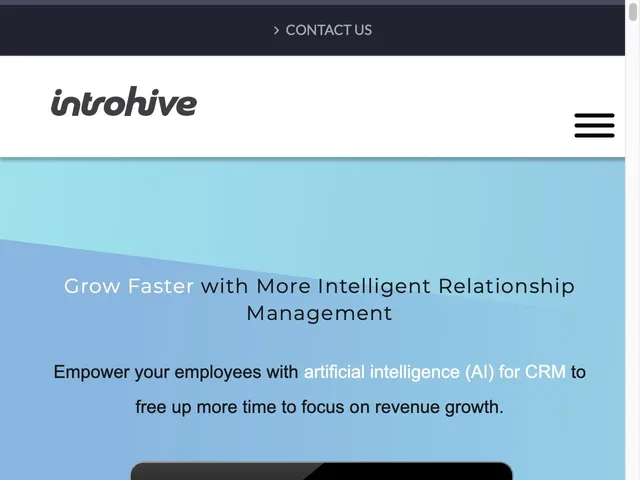 Tarifs Introhive Avis logiciel CRM (GRC - Customer Relationship Management)