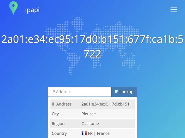 Tarifs IP-API Avis logiciel de localisation des données