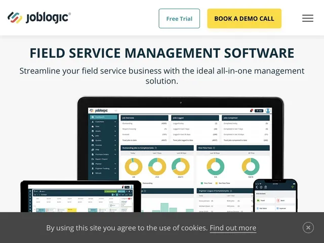 Tarifs JobLogic Avis logiciel de gestion du service terrain