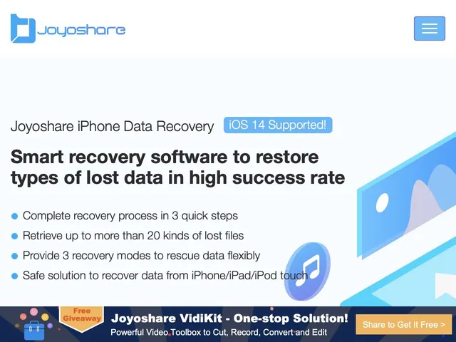 Tarifs Joyoshare iPhone Data Recovery Avis logiciel de Sécurité Informatique