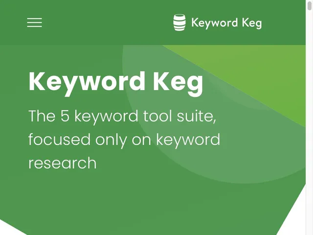 Tarifs Keywordkeg Avis logiciel pour trouver des mots clés (keywords)
