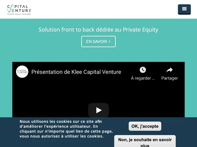 Tarifs Capital Venture Avis logiciel de gestion des investissements
