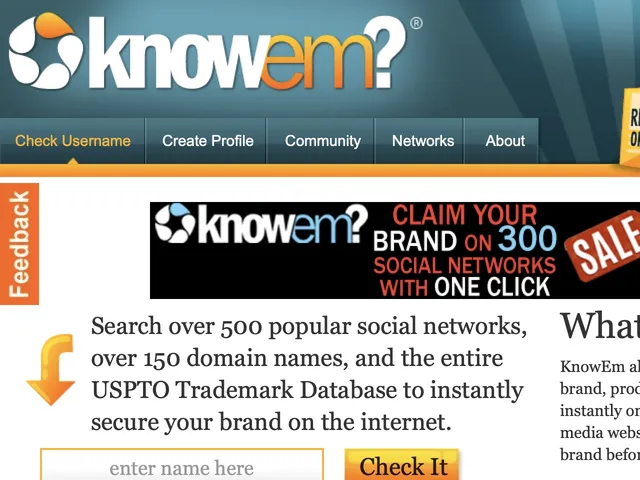 Tarifs Knowem Avis logiciel pour trouver un nom d'entreprise - une marque