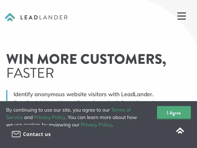 Tarifs LeadLander Avis logiciel d'analyse des visiteurs