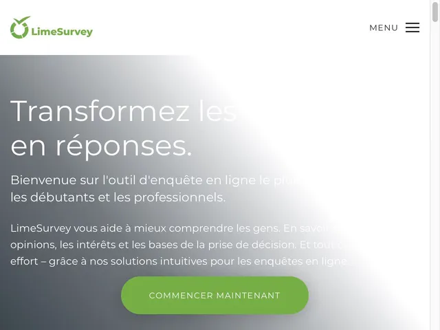 Tarifs LimeSurvey Avis logiciel de questionnaires - sondages - formulaires - enquetes