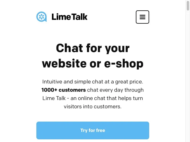 Tarifs Lime Talk Avis logiciel de messagerie instantanée - live chat