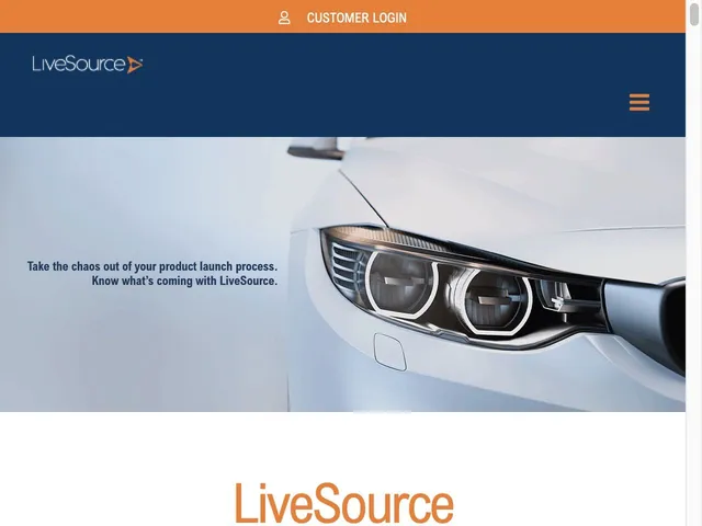 Tarifs LiveSource Avis logiciel de gestion de la chaine logistique (SCM)