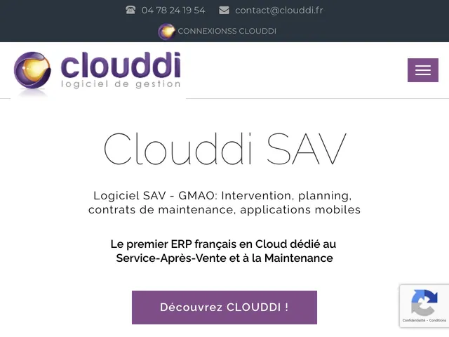 Tarifs Clouddi Avis logiciel de gestion de maintenance assistée par ordinateur (GMAO)