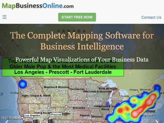 Tarifs Map Business Online Avis logiciel Business Intelligence - Analytics