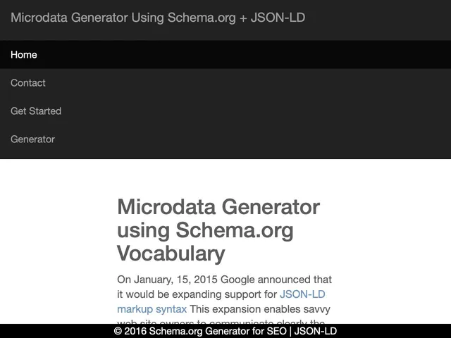 Tarifs Microdatagenerator.com Avis logiciel de génération de microdonnées (metadata)