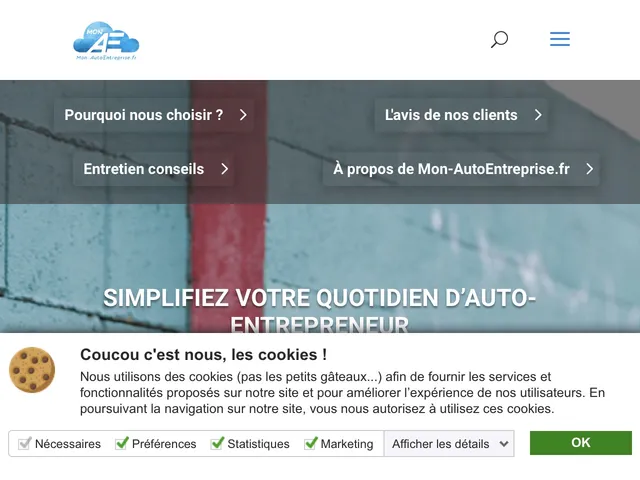 Tarifs Mon-AutoEntreprise.fr Avis assistant virtuel