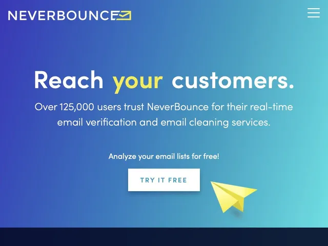 Tarifs NeverBounce Avis logiciel pour vérifier des adresses emails - nettoyer une base emails