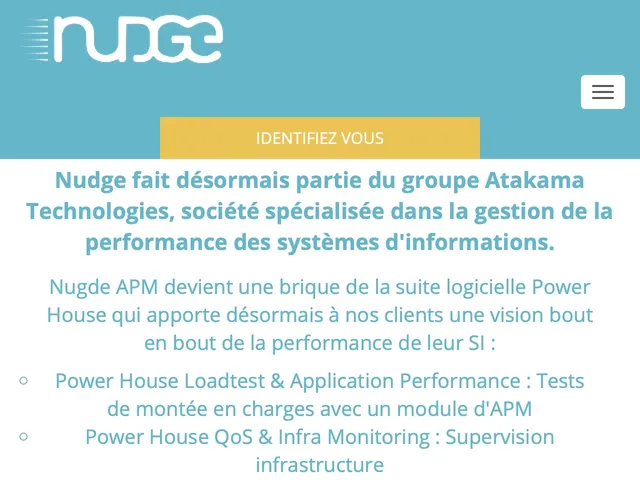 Tarifs Nudge APM Avis logiciel de surveillance de la performance des applications