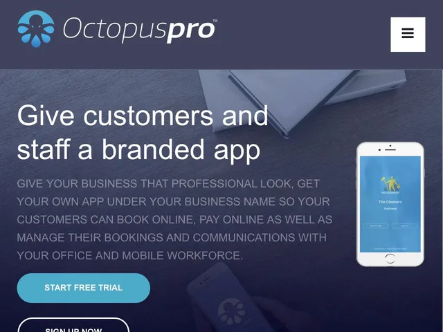 Tarifs OctopusPro Mobile Workforce Management Avis logiciel de gestion d'agendas - calendriers - rendez-vous