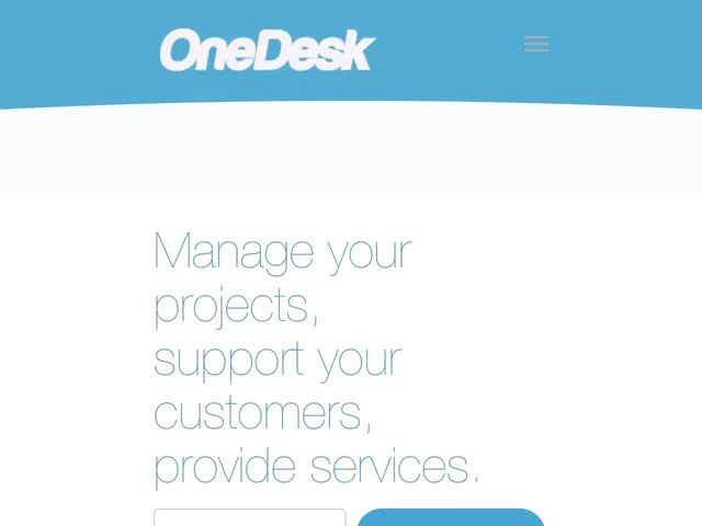 Tarifs OneDesk for Customer Service Avis logiciel de support clients en self service