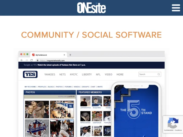 Tarifs ONEsite Avis Réseau Social d'Entreprise (RSE)
