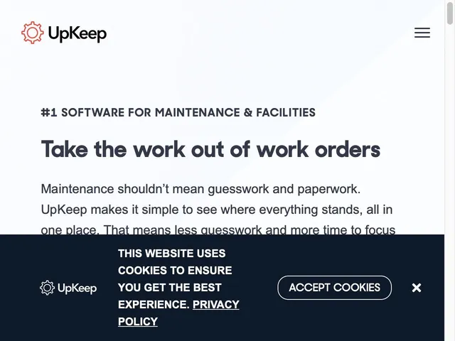 Tarifs UpKeep Avis logiciel de gestion de maintenance assistée par ordinateur (GMAO)