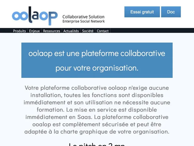 Tarifs Web2m - Oolaop Avis Réseau Social d'Entreprise (RSE)