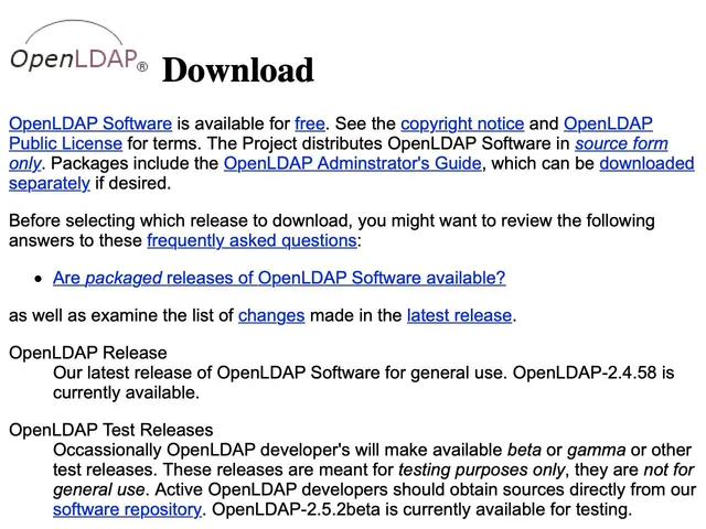 Tarifs OpenLDAP Avis service IT - infrastructure Informatiques