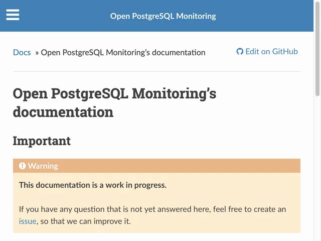 Tarifs Open PostgreSQL Monitoring Avis base de Données