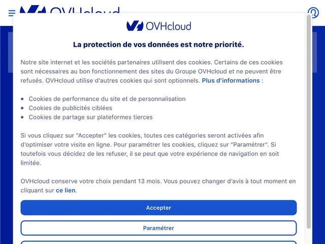 Tarifs OVHcloud Hosted Exchange Avis outil d'Hébergement MS Exchange Server
