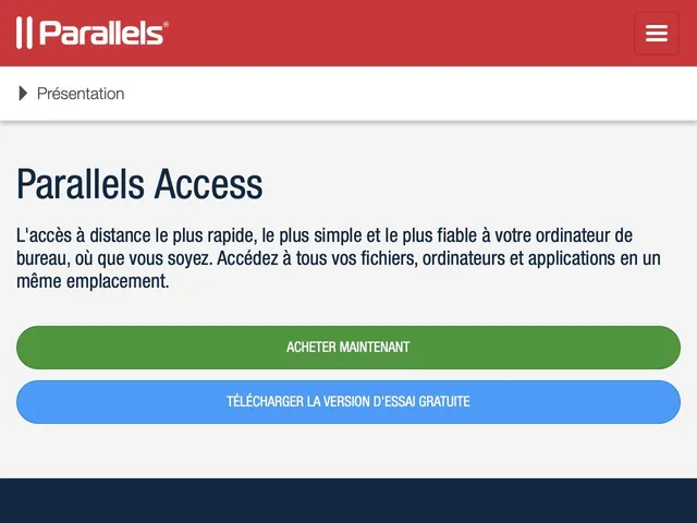 Tarifs Parallels Toolbox Avis logiciel de bureau virtuel (DaaS - Desktop As A Service)