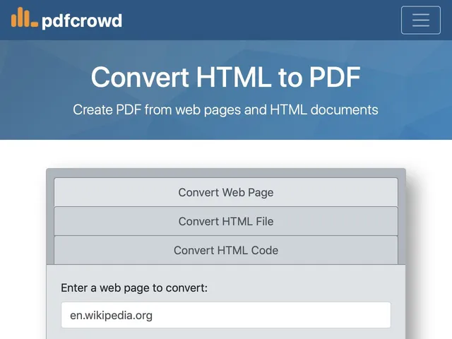 Tarifs PDFCrowd Avis logiciel pour modifier un PDF - éditer un PDF - lire un PDF