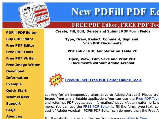 Tarifs PDFill Avis logiciel pour modifier un PDF - éditer un PDF - lire un PDF