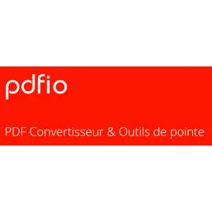 pdfio Avis Tarif logiciel pour modifier un PDF - éditer un PDF - lire un PDF