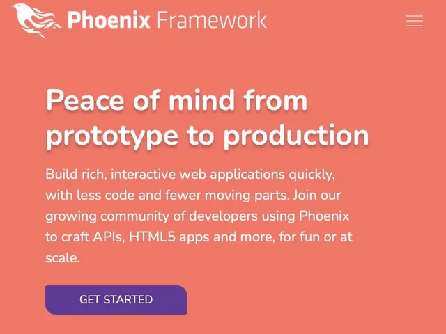 Tarifs Phoenix Framework Avis langage de Programmation - Frameworks