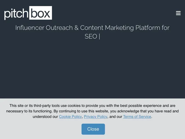 Tarifs Pitchbox Avis logiciel de marketing de contenu (content marketing)