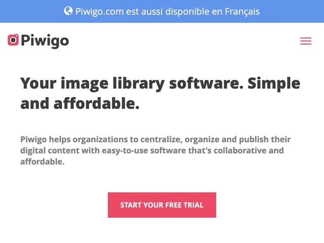 Tarifs Piwigo Avis logiciel de gestion des images - photos - icones - logos