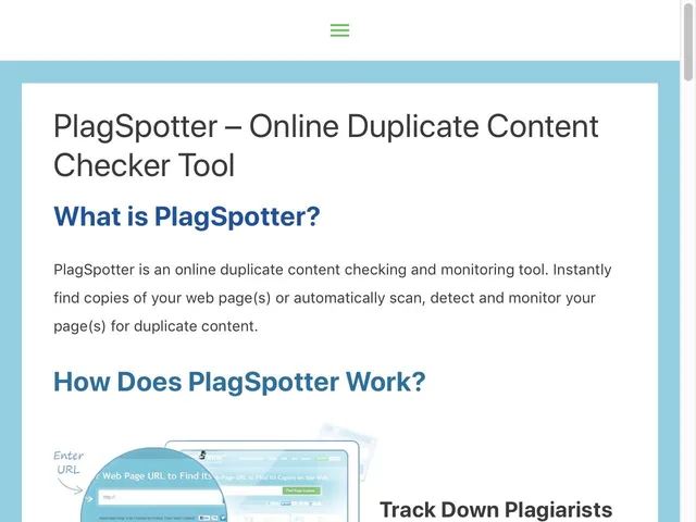 Tarifs Plagspotter.com Avis logiciel de détection de plagiat - contenu dupliqué (duplicate content)
