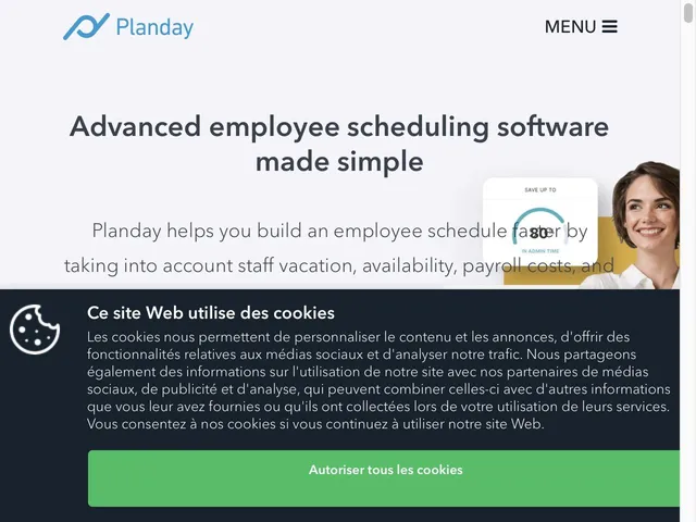 Tarifs Planday Avis logiciel de planification des ressources