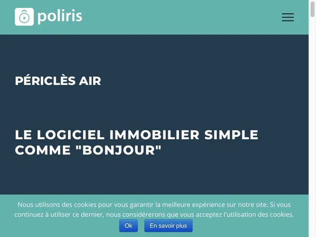 Tarifs Poliris - Pericles Air Avis logiciel CRM (GRC - Customer Relationship Management)