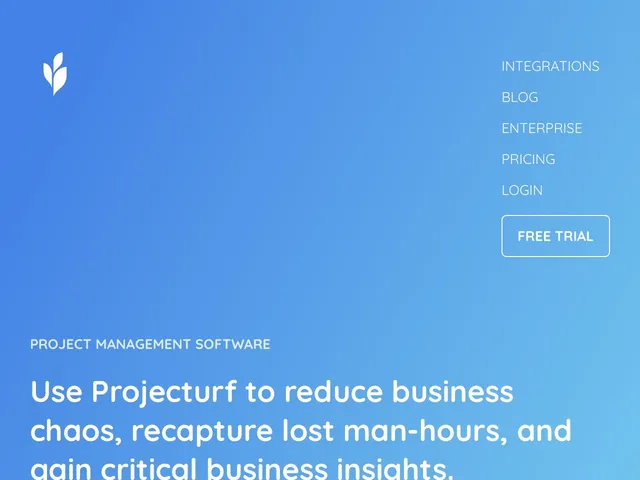 Tarifs Projecturf Avis logiciel de gestion de projets