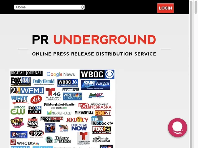 Tarifs PR Underground Avis logiciel de gestion des relations publiques - relations presse (RP)