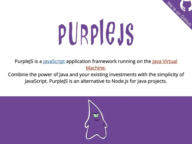Tarifs PurpleJS Avis framework MVC Javascript