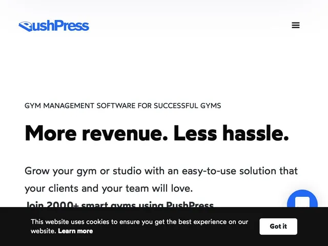 Tarifs PushPress Avis logiciel de gestion des membres - adhérents
