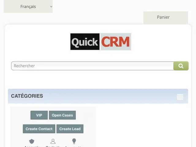 Tarifs Quickcrm Avis logiciel CRM (GRC - Customer Relationship Management)