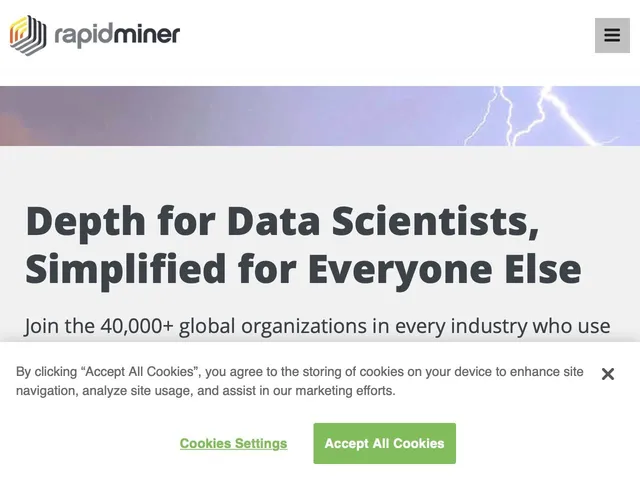 Tarifs RapidMiner Avis outil de Science des données et machine learning