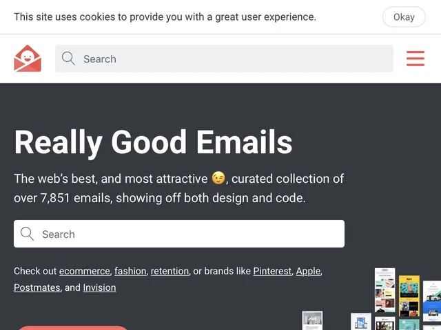 Tarifs Really Good Emails Avis plateforme pour trouver des idées de design
